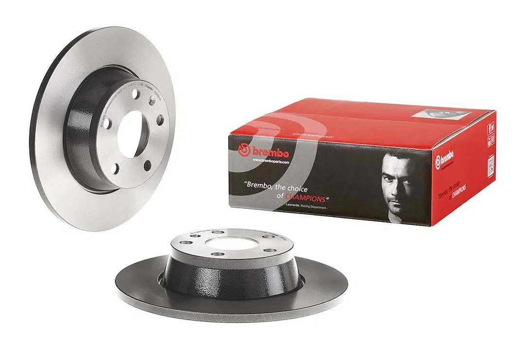 08976911C02 – BREMBO Brake Rotor, Solid One Piece Design Wheel Bolt Pattern 5 x 112 Millimeter 286 Millimeter Diamete...
